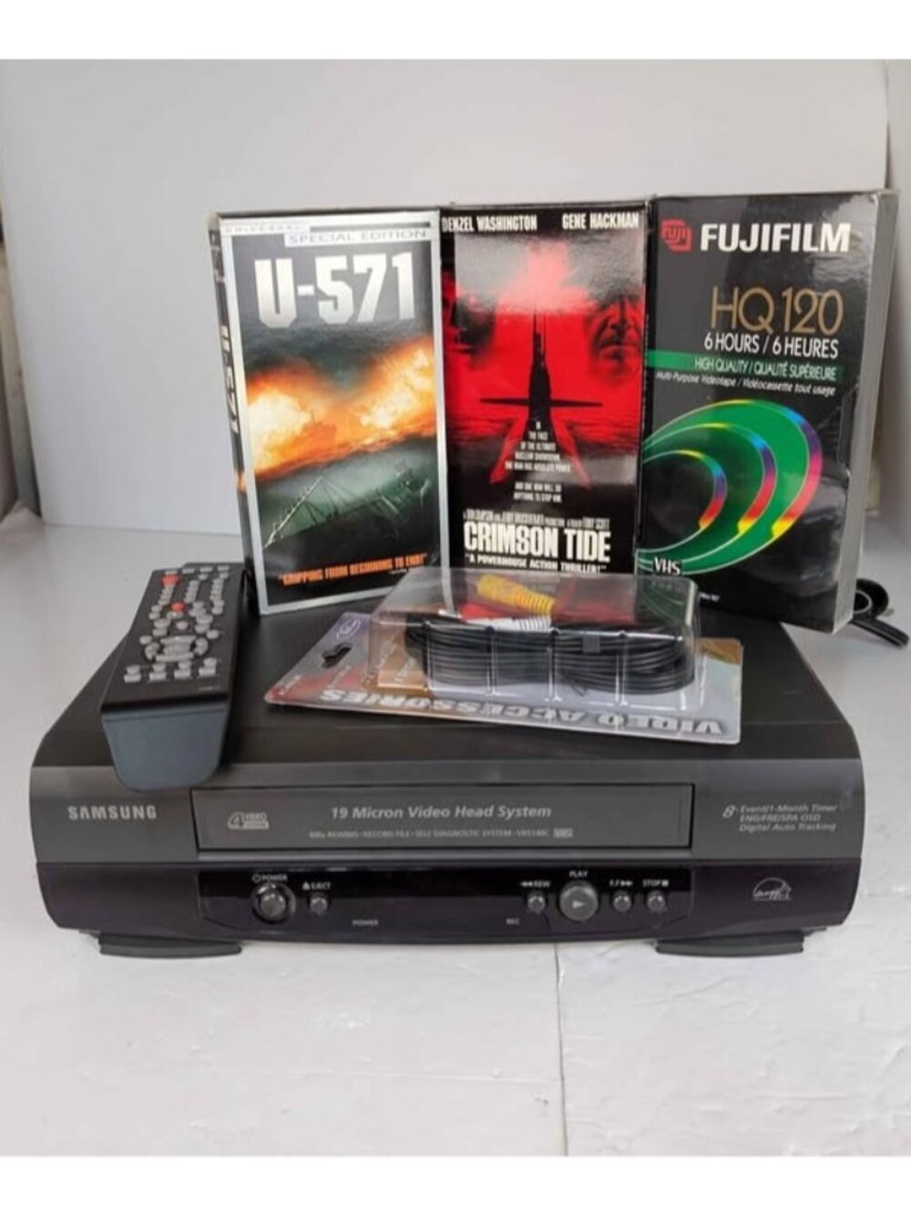 Samsung VR5140C VCR bundle Video Cassette Recorder - W Remote Control!